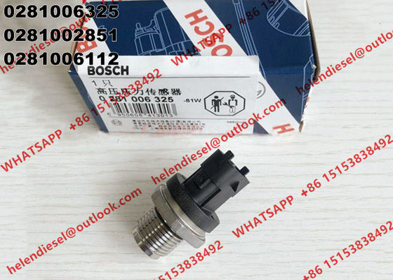 0281006325  fuel pressure sensor for SBe ISF ISLe QSL ISDe,DODGE , ,DAF ,FIAT ,FORD ,HYUNDAI ,IVECO ,KOMATSU supplier