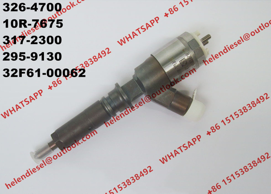 Genuine CAT fuel injector 326-4700, 3264700, 1786342, 10R-7675, 10R7675, 317-2300, 295-9130,32F61-00062 CATERPILLAR supplier