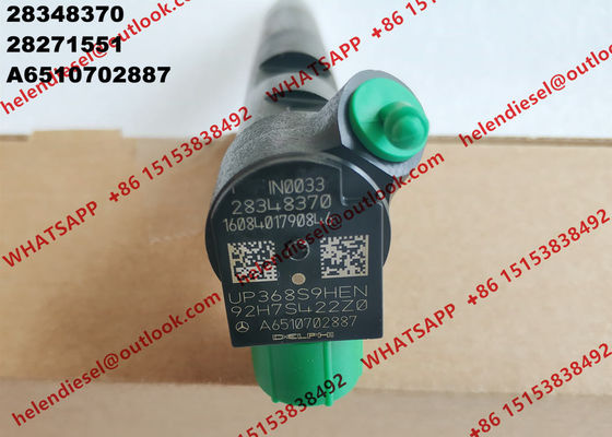Genuine  injector 28348370, 28271551 for Mercedes Benz original diesel injector A6510702887,6510702887,651 070 28 supplier