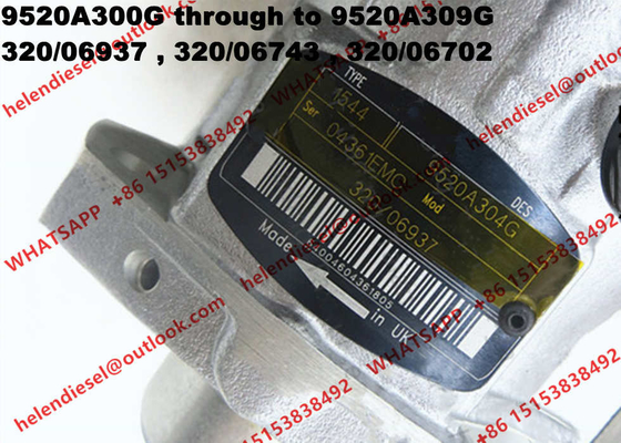 Genuine Fuel Pump 9520A300G, 9520A304G, 9520A305G, 9520A306G For JCB 320/06743 , 320/06937 ,320/06702 original and new supplier