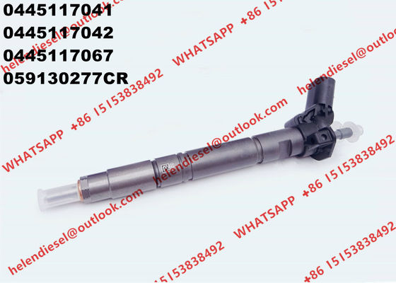 New Original  fuel injector 0445117041 ,0445117042 , 0 445 117 042 / Audi injector 059130277CR , 059130277ED supplier